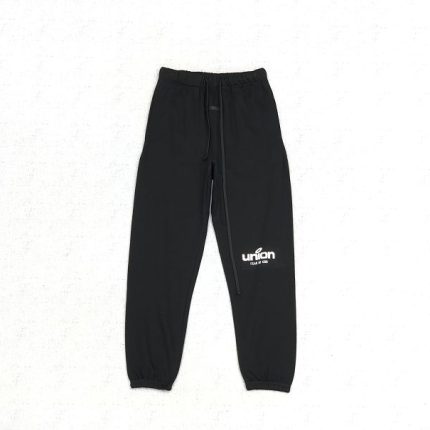Essentials x Union Black Sweatpants