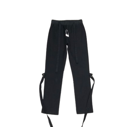 Essentials Fog Elastic Waist Black Sweatpant