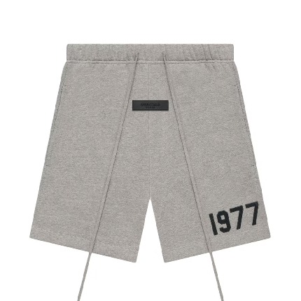 Fear of God New Shorts Dark Oatmeal