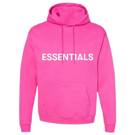 Fear of God Essentials Hoodie Pink