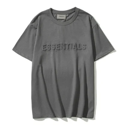 FOG ESSENTIALS Embossed T-Shirt Grey