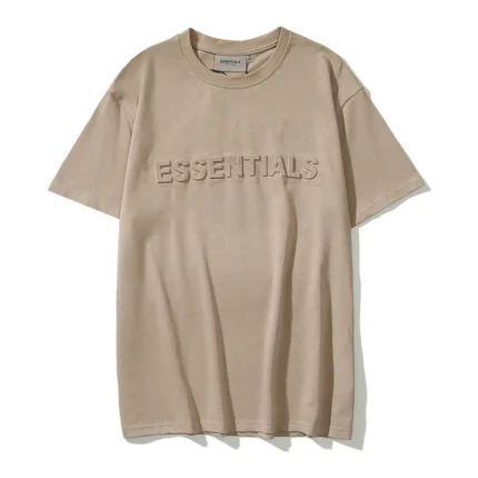 FOG ESSENTIALS Embossed T-Shirt Khaki