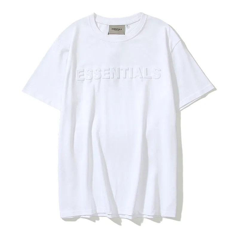 FOG ESSENTIALS Embossed T-Shirt White FOG ESSENTIALS Embossed T-Shirt White