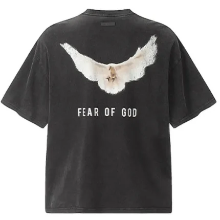 FOG Dove Pattern T-Shirt Black