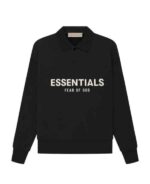 Essentials Fear of God Black Sweatshirt