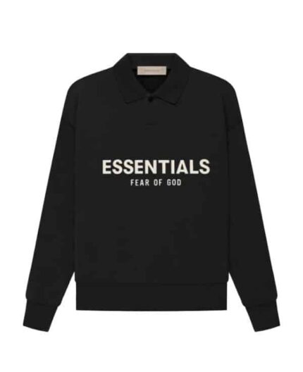 Essentials Fear of God Black Sweatshirt