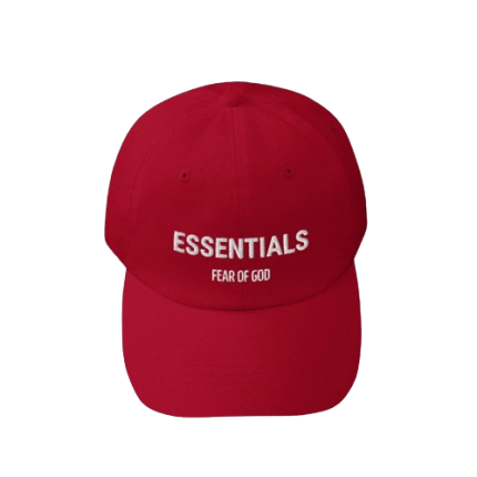 Essentials Fear of God Red Cap