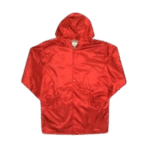 Fear of God Essentials Red Hooded Jacket