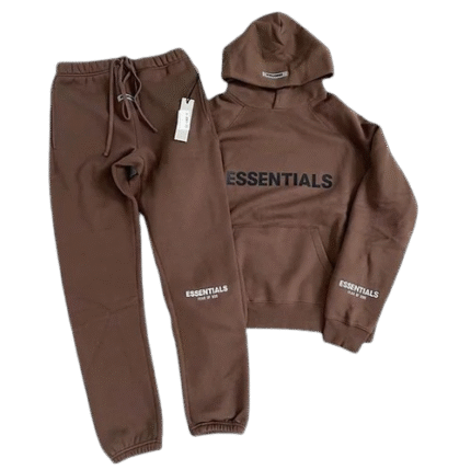 Essentials Fear Of God Tracksuit – Brown