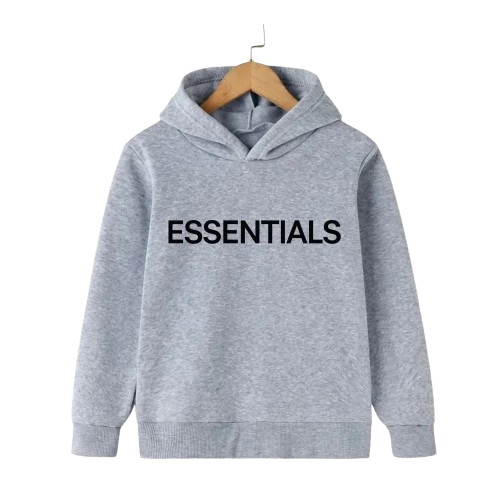 Essentials Pullover Hoodie Grey Essentials Pullover Hoodie Grey