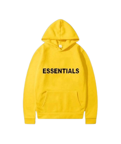 Yellow Essentials Hoodie​
